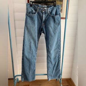 Eddie Bauer Flannel Lined Straight Fit Jeans 32x30